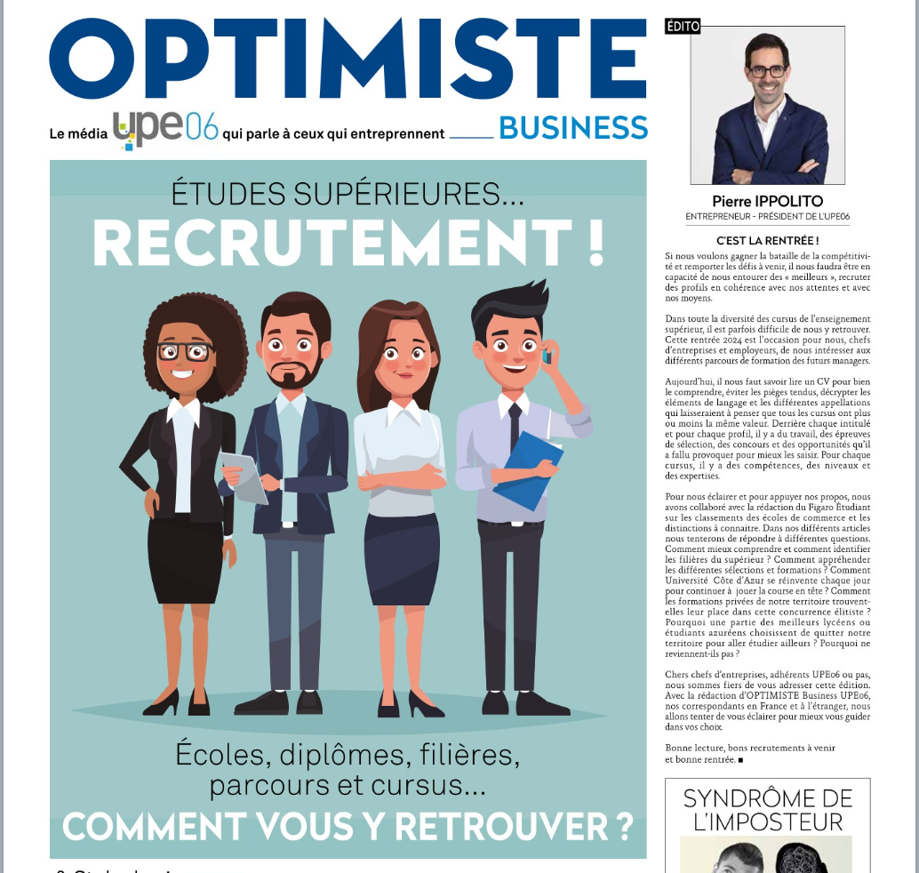 UniCA par l'Optimiste Business