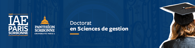 Brochure du Doctorat en Sciences de gestion