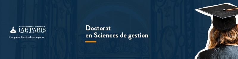 Brochure du Doctorat en Sciences de gestion