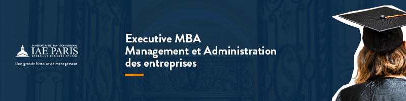 Brochure de l'Executive MBA Management et administration des entreprises