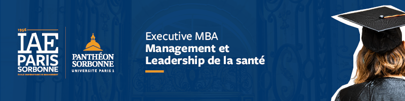 Brochure de l'Executive MBA Management et leadership de la santé